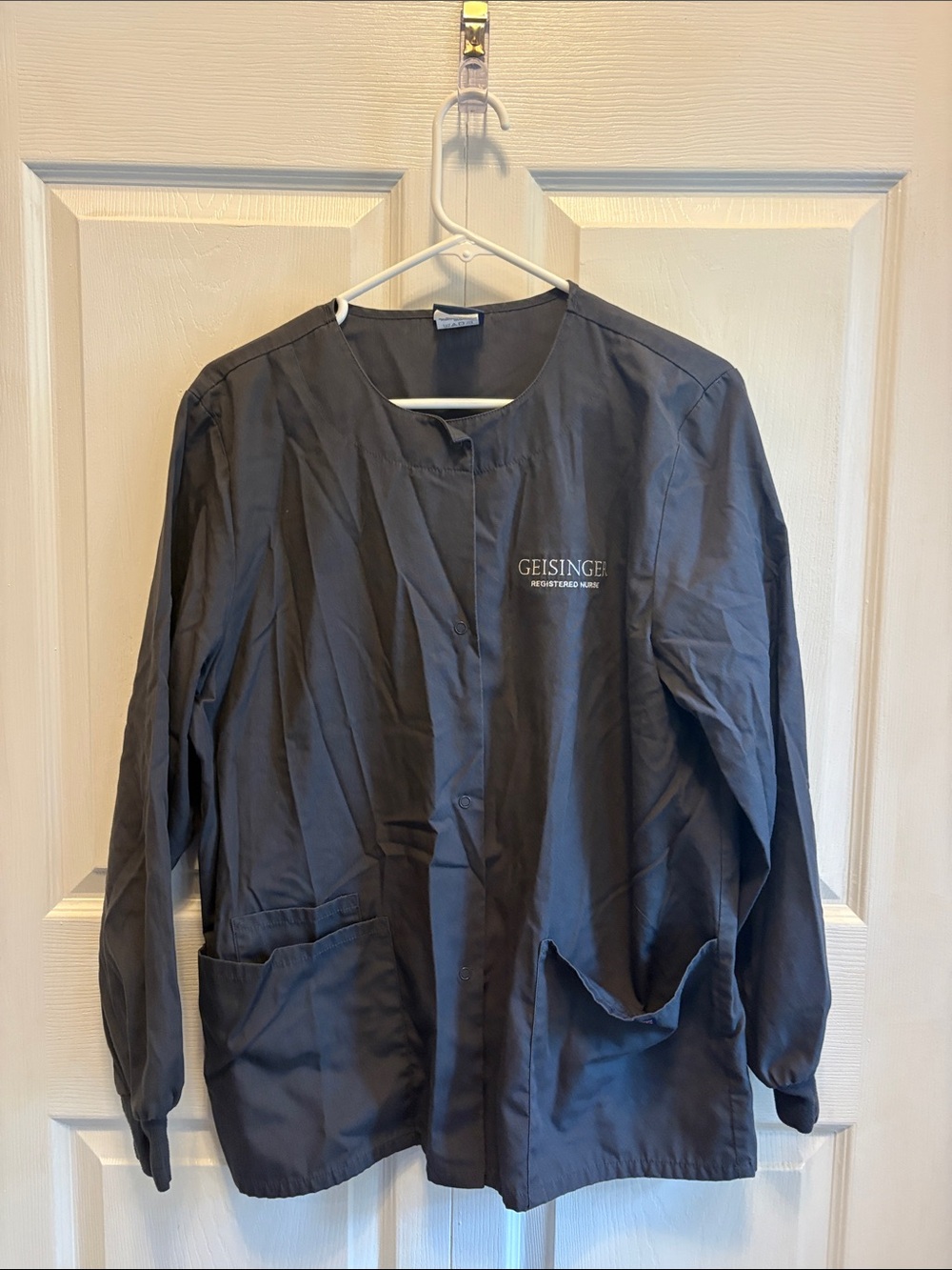 Cherokee Utility Jacket in Dark Gray - Picture 1 of 9
